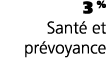 3 % Sant  et pr voyance 