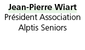 Jean-Pierre Wiart Pr sident Association Alptis Seniors