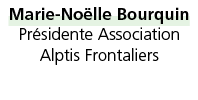 Marie-No lle Bourquin Pr sidente Association Alptis Frontaliers
